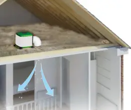 damp cure service : pressure ventilation